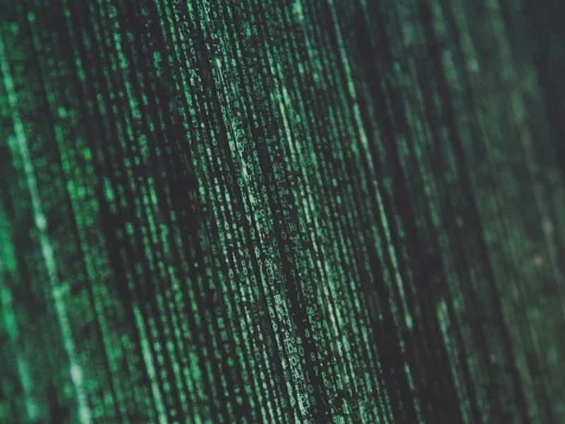 Coding on a computer screen