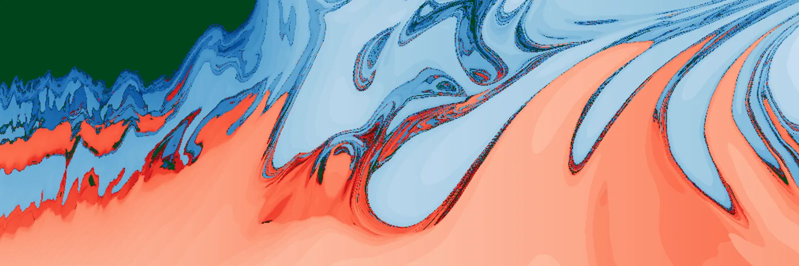 A colorful image of Orbium Unicaudatus Sigma